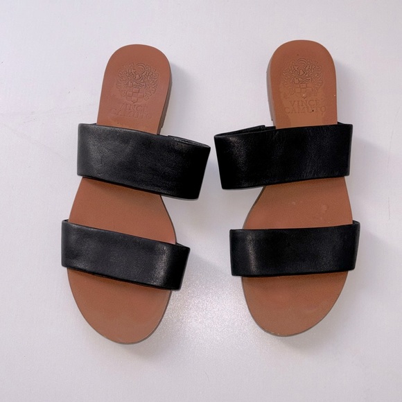 Vince Camuto Rhonda black sandals - Picture 2 of 6